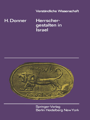 cover image of Herrschergestalten in Israel